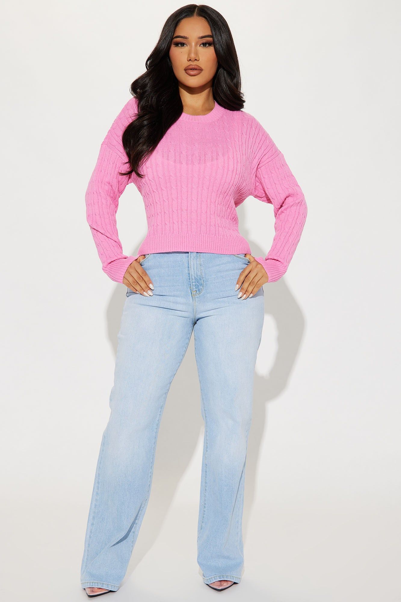 Lola Sweater - Pink sold by Fashion Nova product image thumbnail 2