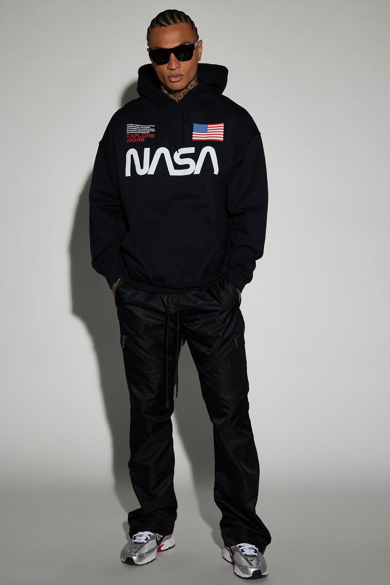 NASA Explore More Hoodie - Black sold by Fashion Nova product image thumbnail 2
