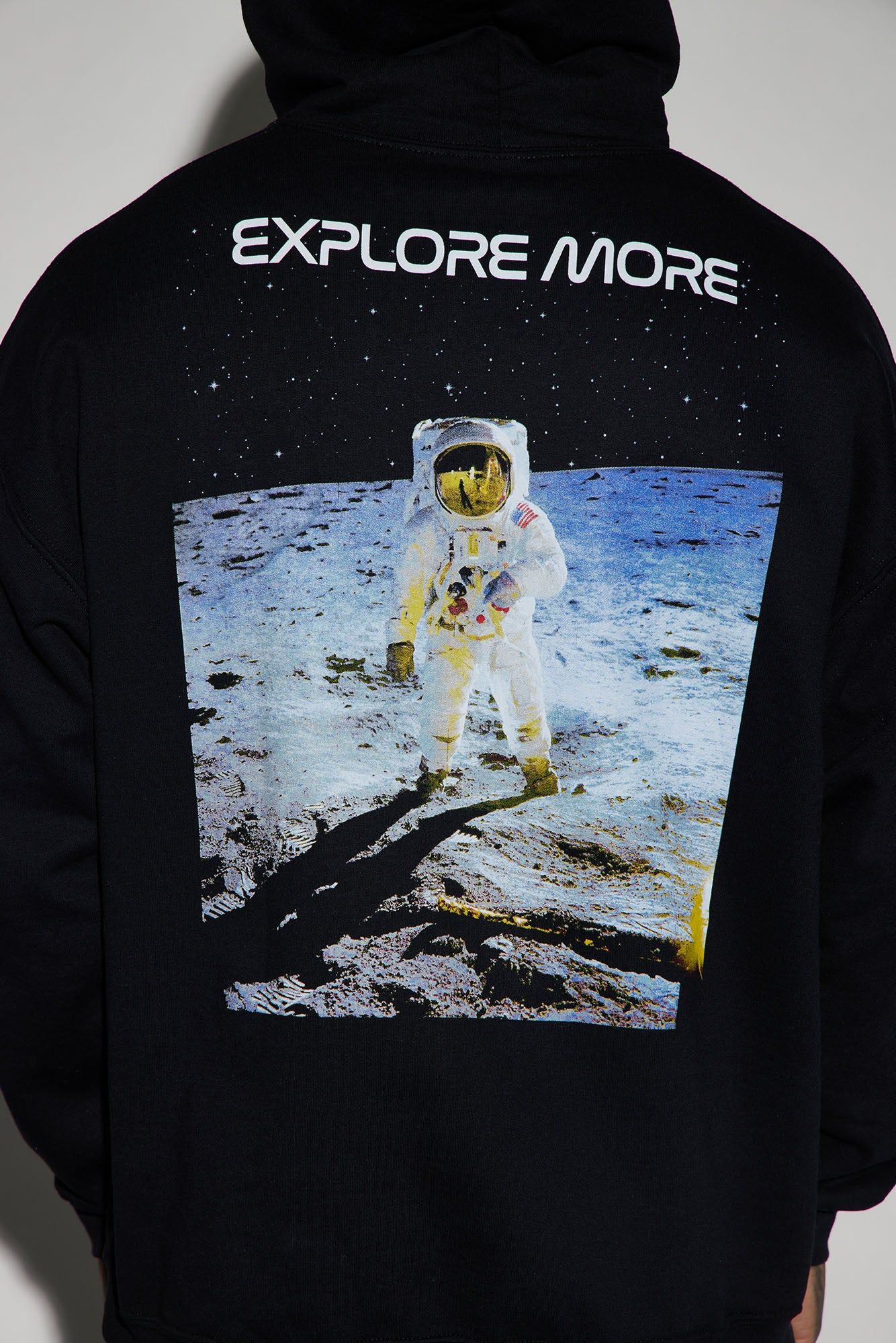 NASA Explore More Hoodie - Black sold by Fashion Nova product image thumbnail 5