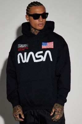 NASA Explore More Hoodie - Black sold by Fashion Nova