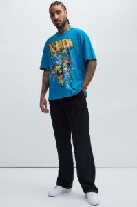 X-Men Oversized Short Sleeve Tee - Blue sold by Fashion Nova