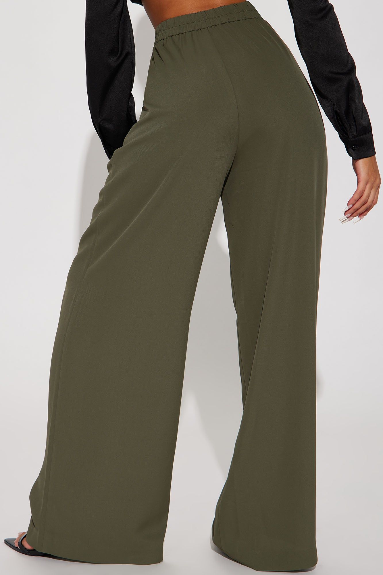 Nadia Trouser Pant - Olive sold by Fashion Nova product image thumbnail 3