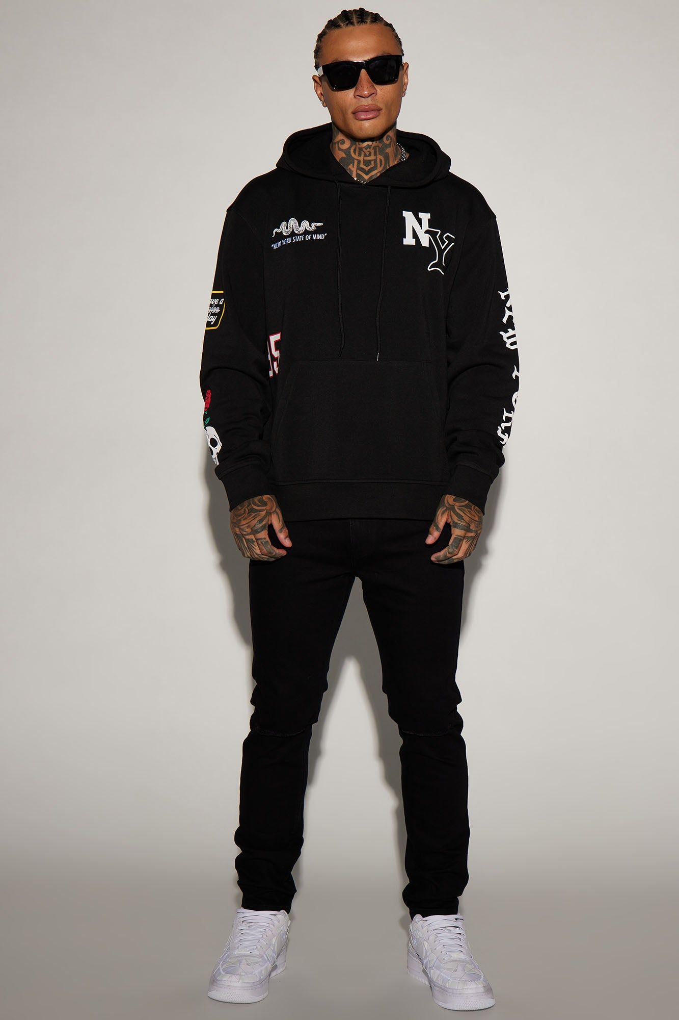 New York Visionz Hoodie - Black sold by Fashion Nova product image thumbnail 2
