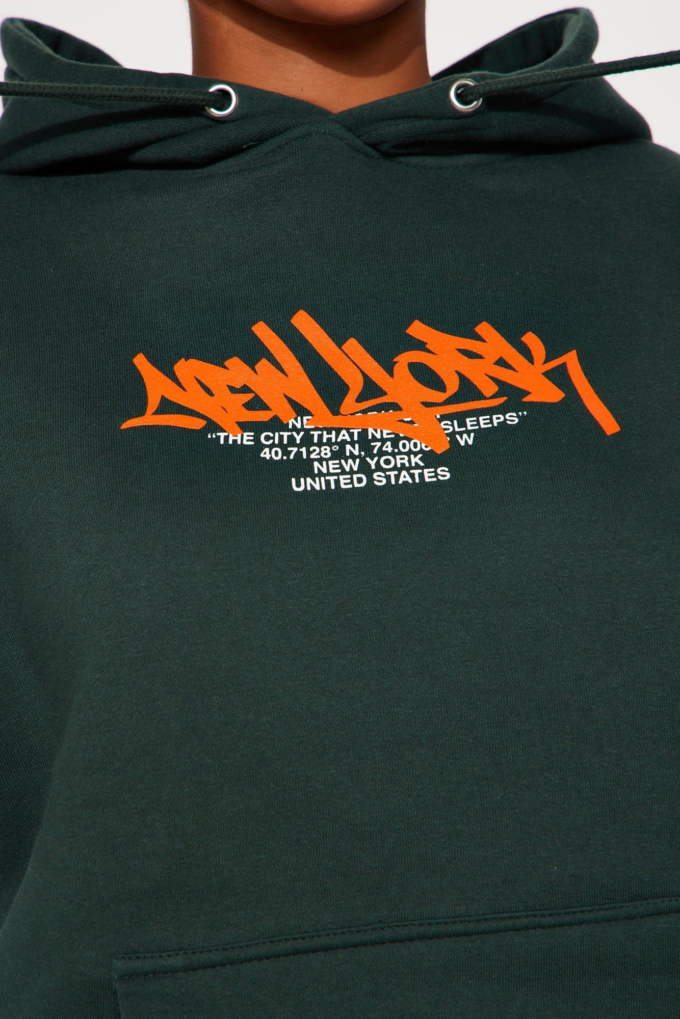 NYC Graff Hoodie - Hunter sold by Fashion Nova product image thumbnail 3