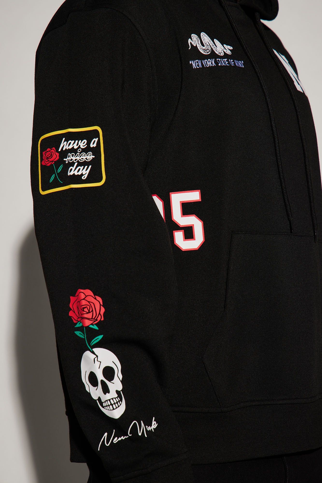 New York Visionz Hoodie - Black sold by Fashion Nova product image thumbnail 4