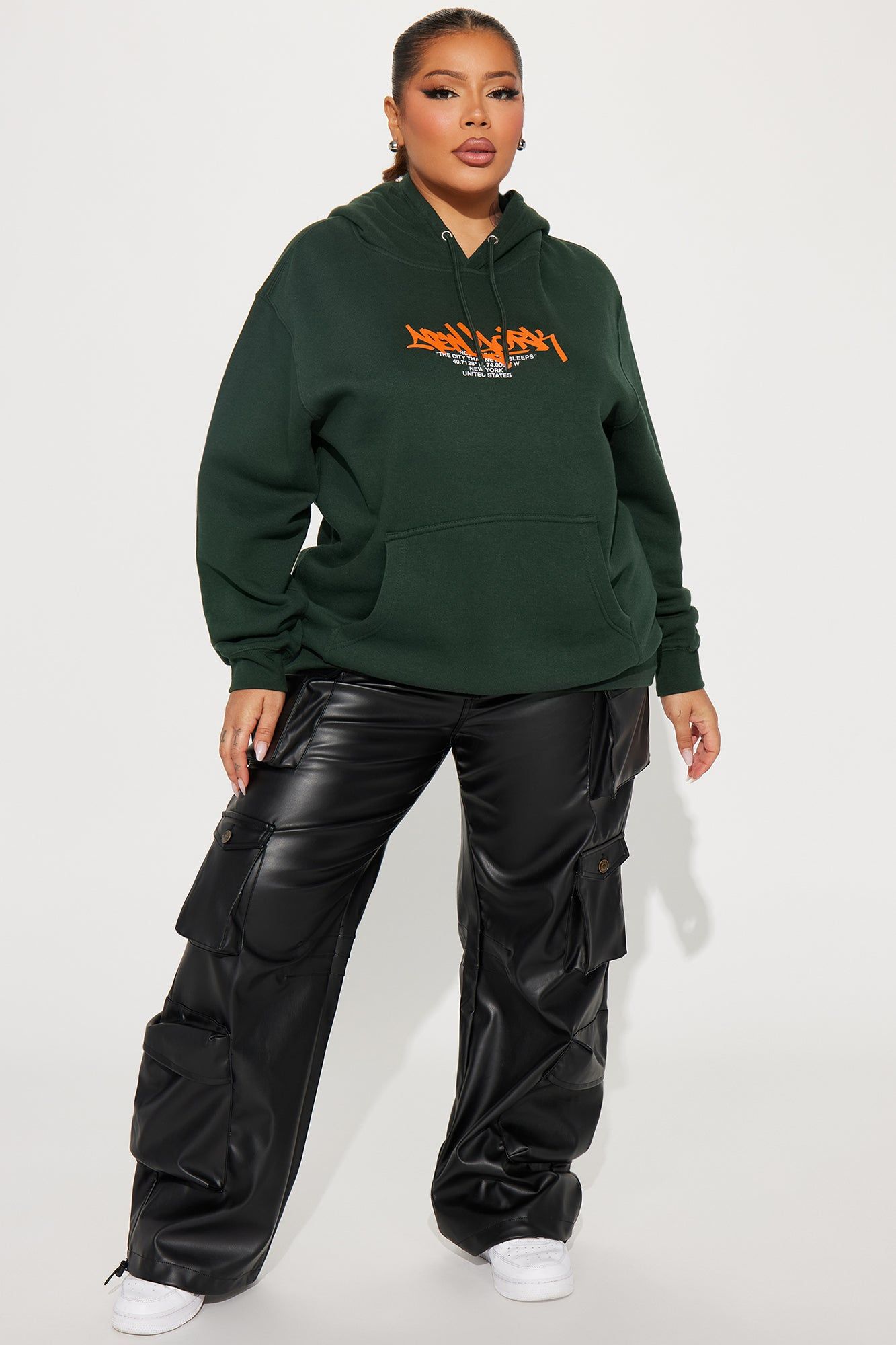 NYC Graff Hoodie - Hunter sold by Fashion Nova product image thumbnail 7