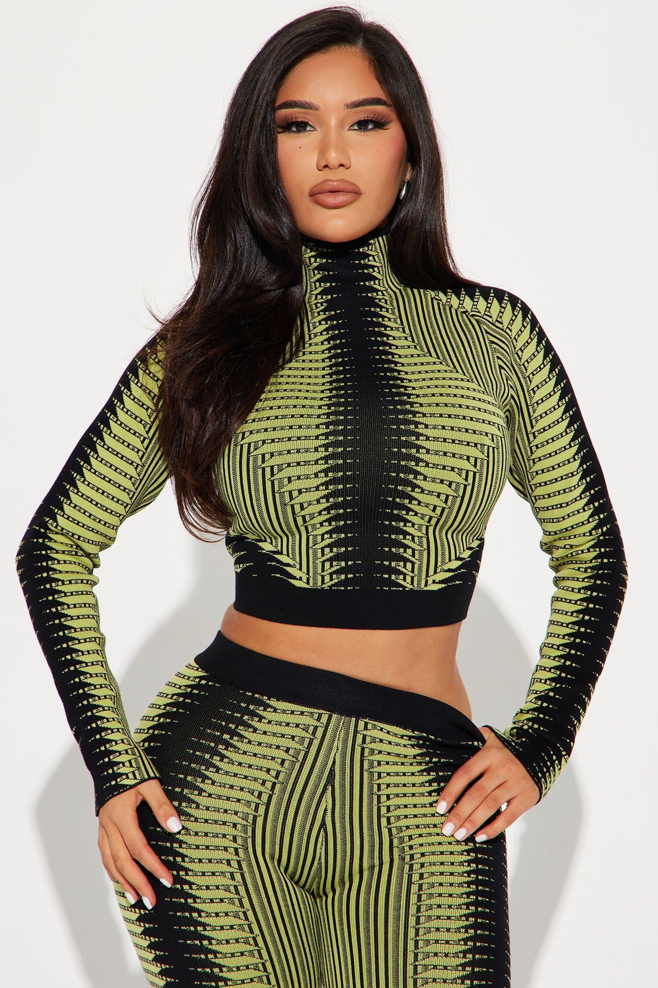 Kailee Sweater Legging Set - Lime sold by Fashion Nova product image thumbnail 2
