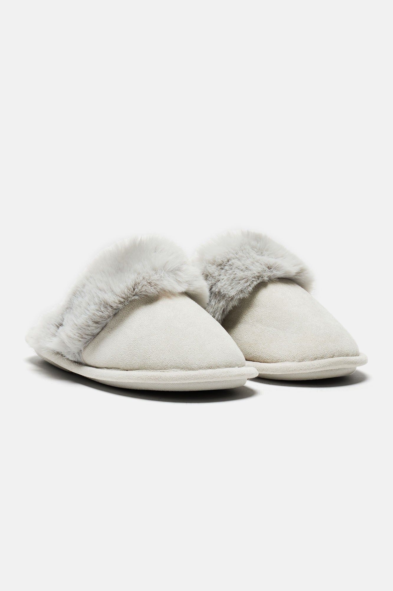Hanging With You Slippers - Grey sold by Fashion Nova product image thumbnail 2