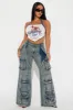 Cowboy Club Halter Top - Ivory sold by Fashion Nova