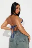 Cowboy Club Halter Top - Ivory sold by Fashion Nova