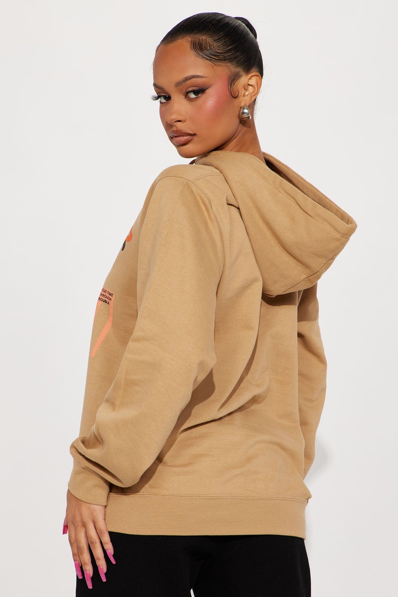 Resilience Graphic Hoodie - Nude sold by Fashion Nova product image thumbnail 4