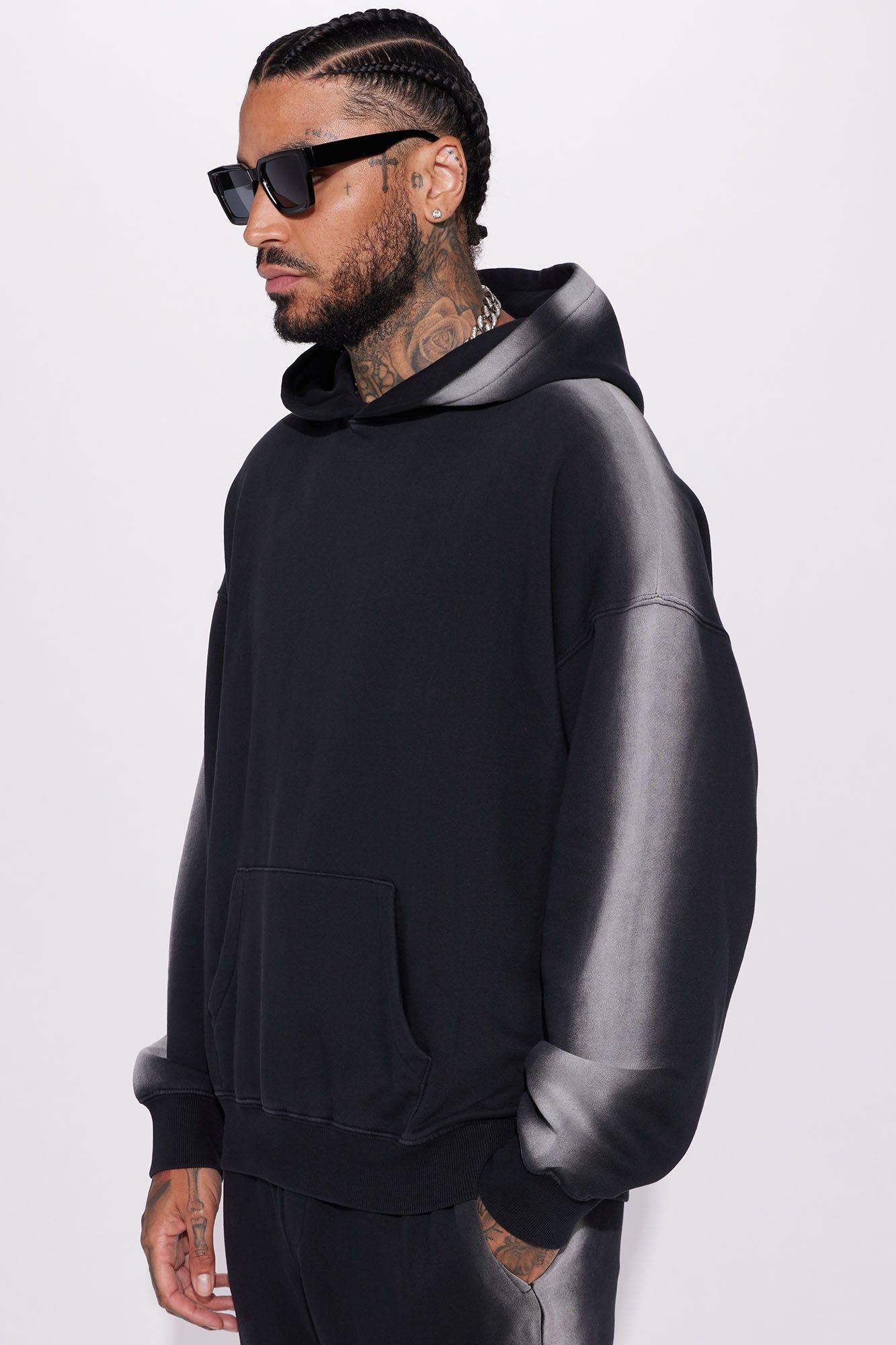 Tyson All You Oversize Hoodie - Black sold by Fashion Nova product image thumbnail 4