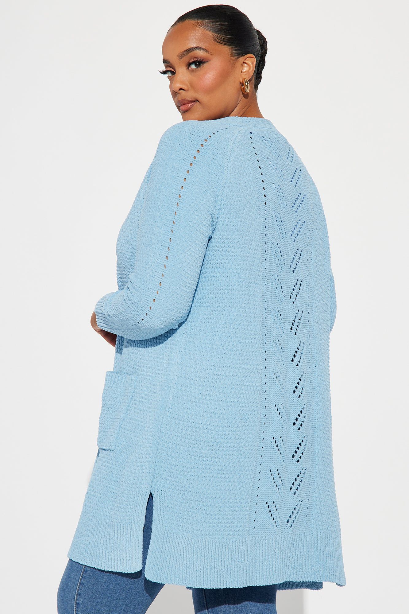 Cartia Cardigan - Blue sold by Fashion Nova product image thumbnail 6