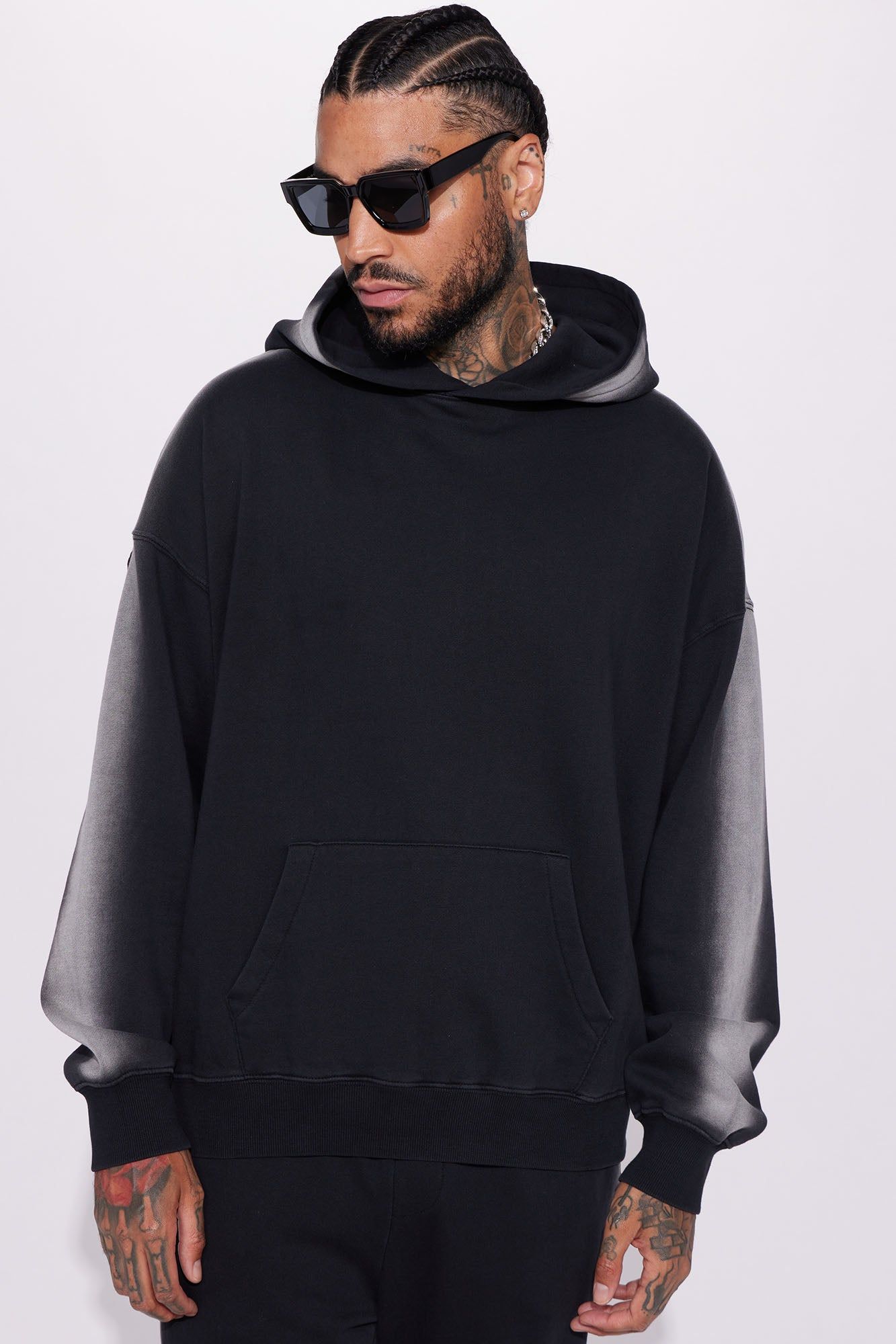 Tyson All You Oversize Hoodie - Black sold by Fashion Nova