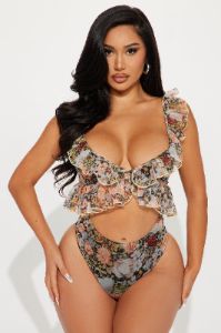 Girl Brunch Bodysuit - Multi Color sold by Fashion Nova