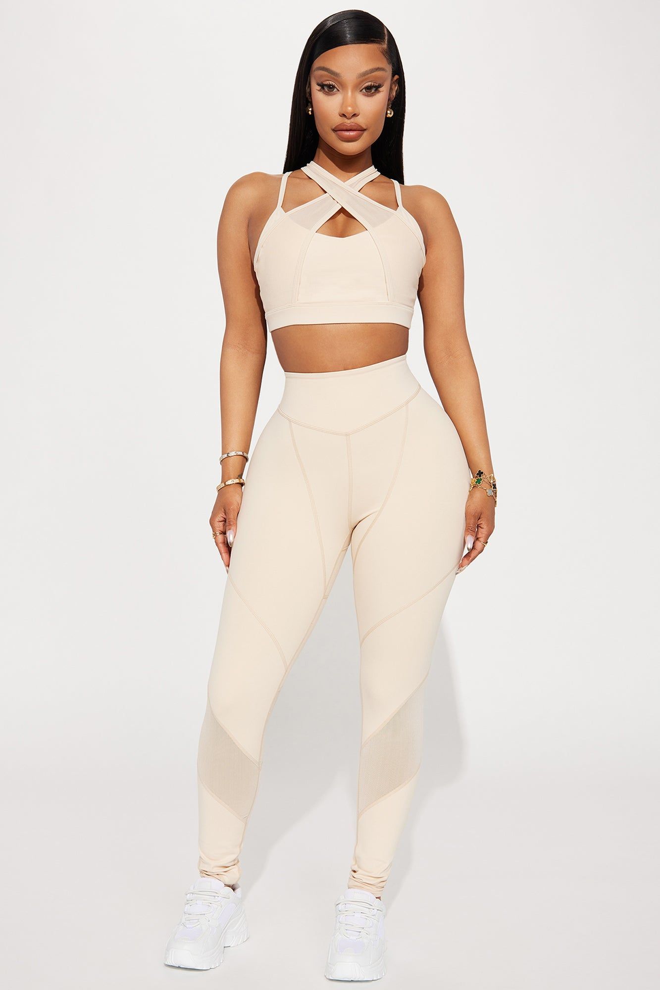 Stability Super Soft Active Legging - Brazilian Sand sold by Fashion Nova