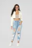 Fuzzy Love Button Crop Jacket - Ivory sold by Fashion Nova