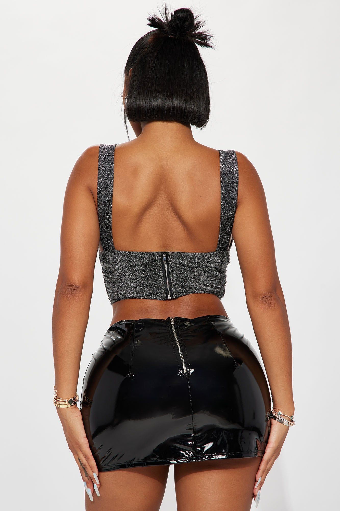 Genesis Corset Top - Silver sold by Fashion Nova product image thumbnail 3