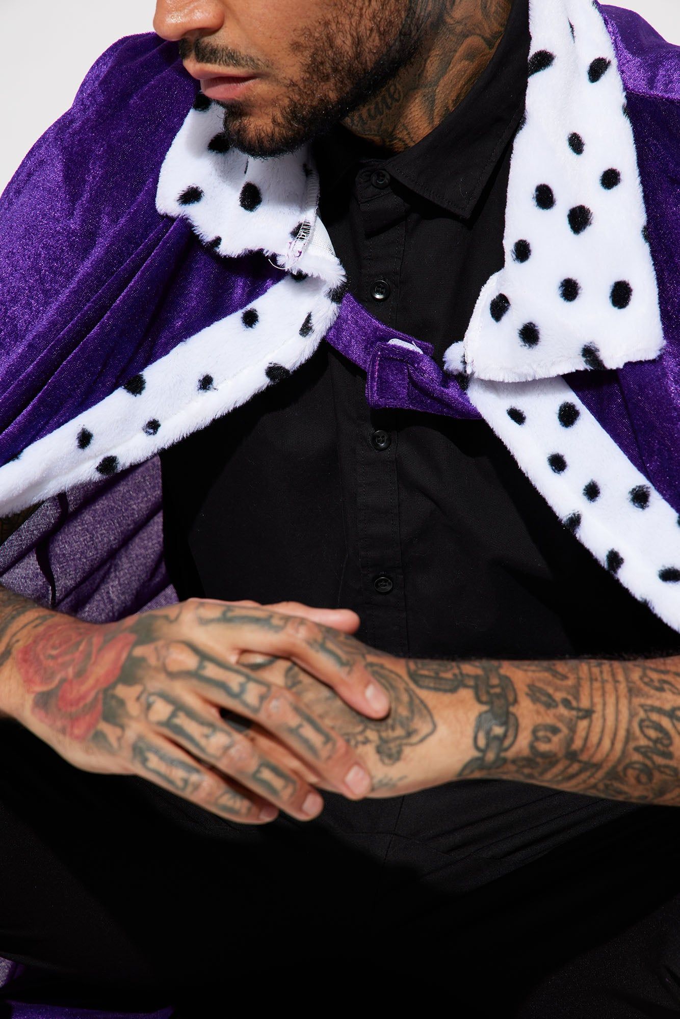 Royal King 2 Piece Costume Set - Purple sold by Fashion Nova product image thumbnail 3