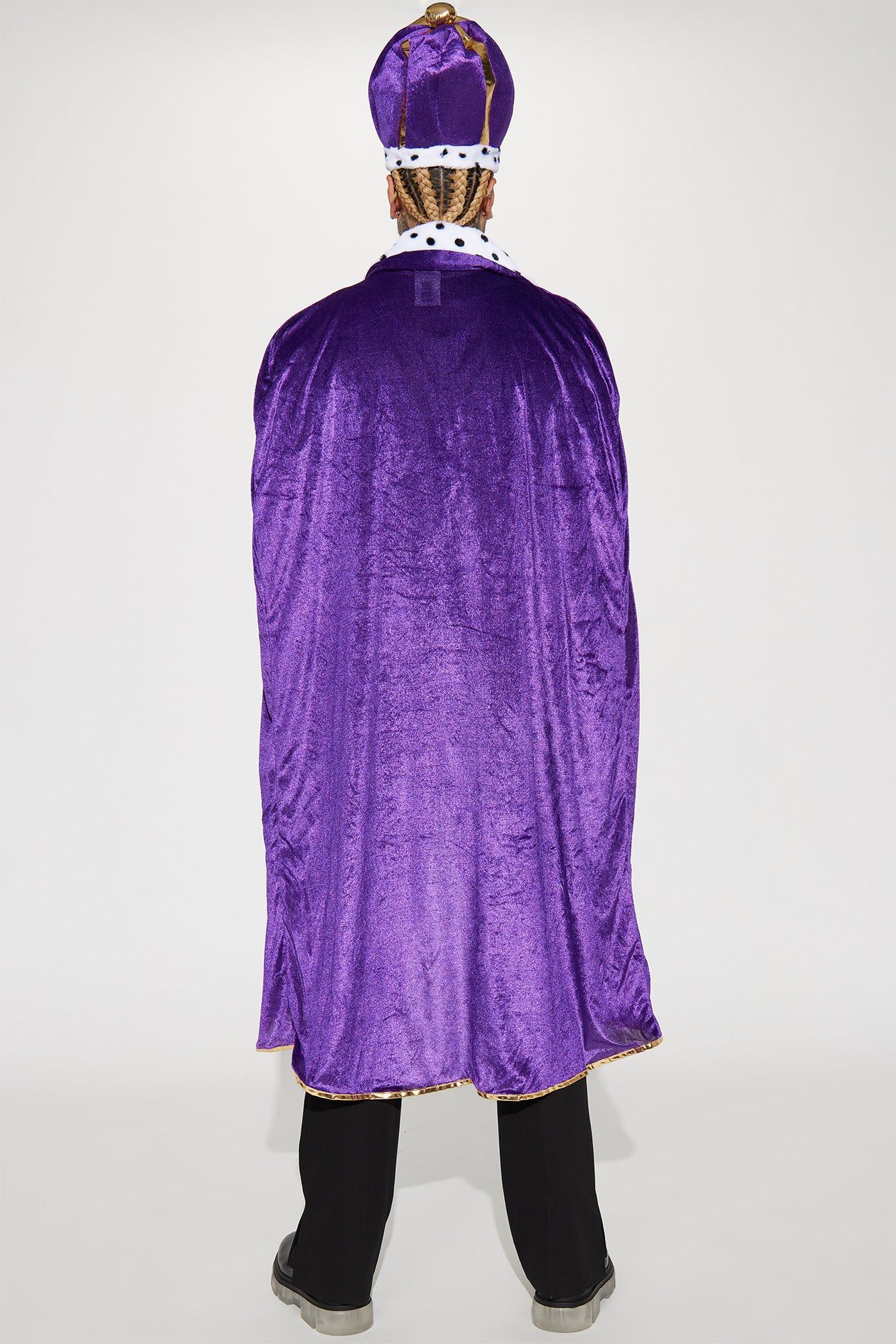 Royal King 2 Piece Costume Set - Purple sold by Fashion Nova product image thumbnail 4