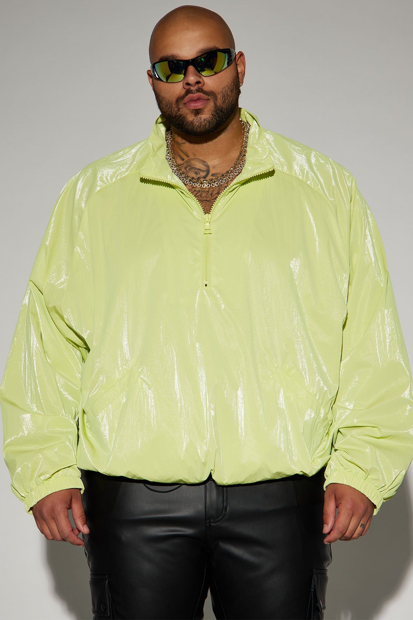 El Prado Nylon Anorak - Lime sold by Fashion Nova product image thumbnail 2