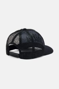 Philadelphia Twill Trucker Hat - Black/Black sold by Fashion Nova