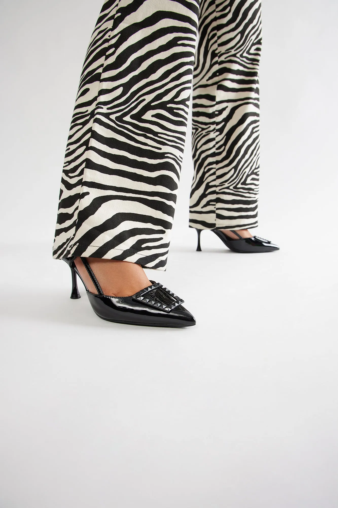 Beck Slingback Pumps - Black sold by Fashion Nova product image thumbnail 4