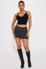 Hope You Know Embellished Mini Skirt - Black sold by Fashion Nova