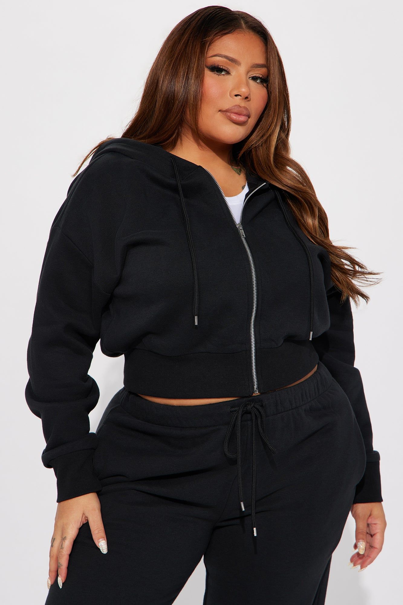 Brianna Jogger Pant Set - Black sold by Fashion Nova product image thumbnail 5