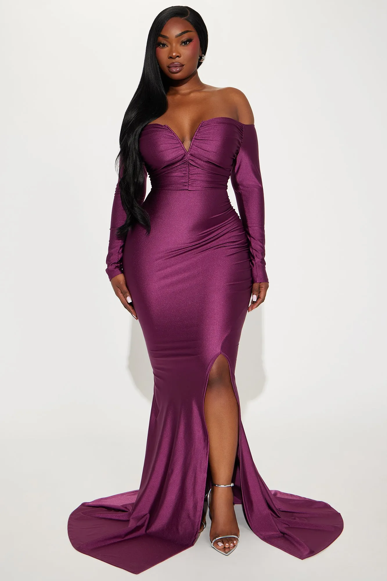 Need To Know Maxi Dress - Plum sold by Fashion Nova product image thumbnail 4
