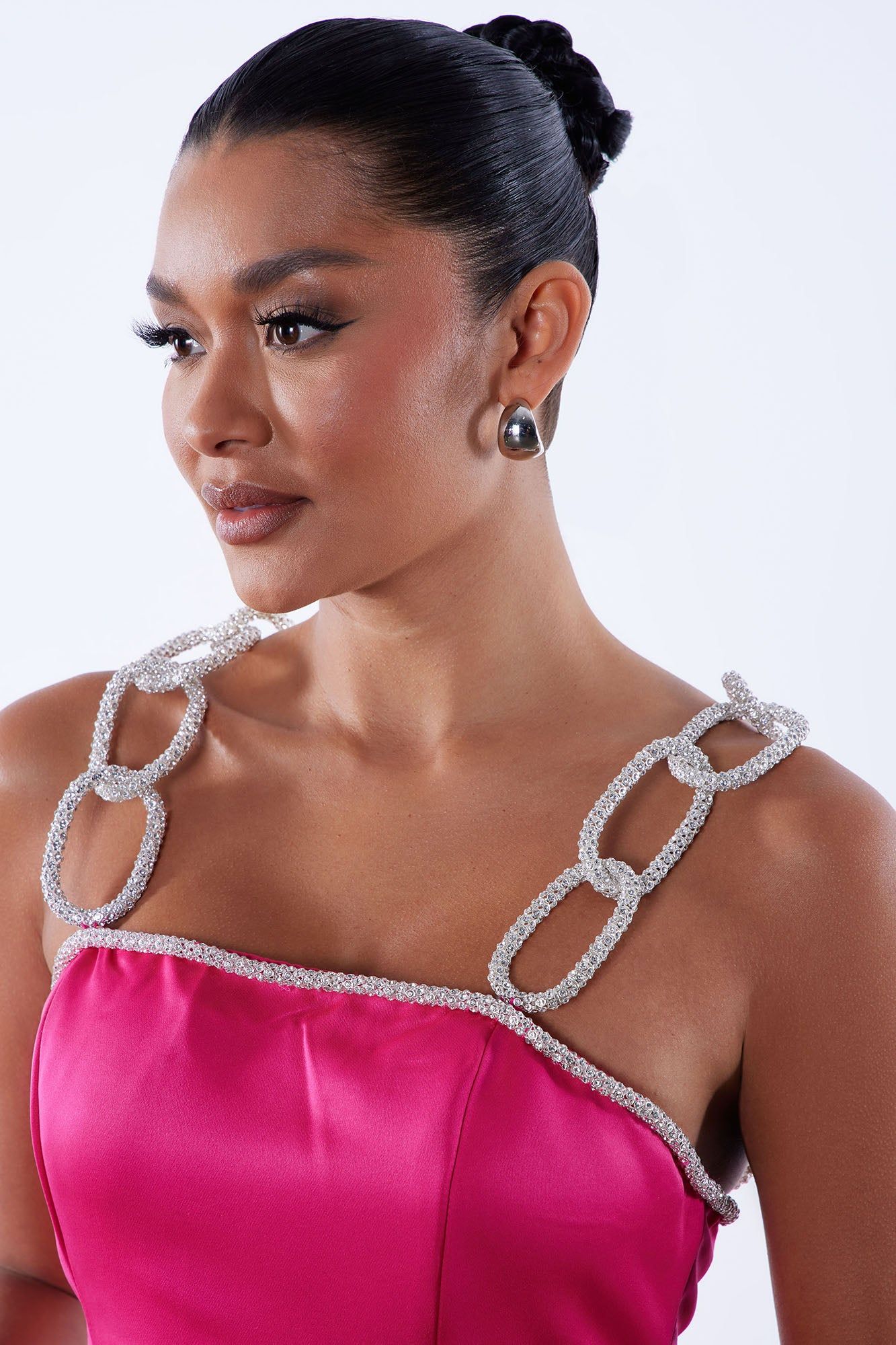 Valerie Embellished Maxi Dress - Hot Pink sold by Fashion Nova product image thumbnail 3