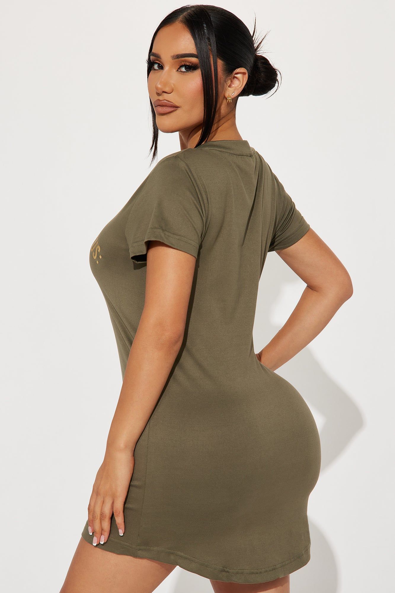 Sleepy Status PJ Sleep Shirt - Olive sold by Fashion Nova product image thumbnail 3