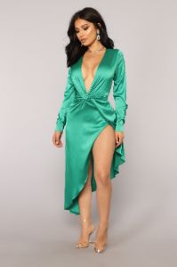 You Get Me Dress - Green sold by Fashion Nova