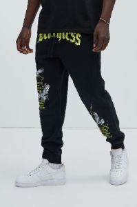 Ruthless And Fly Jogger - Black sold by Fashion Nova