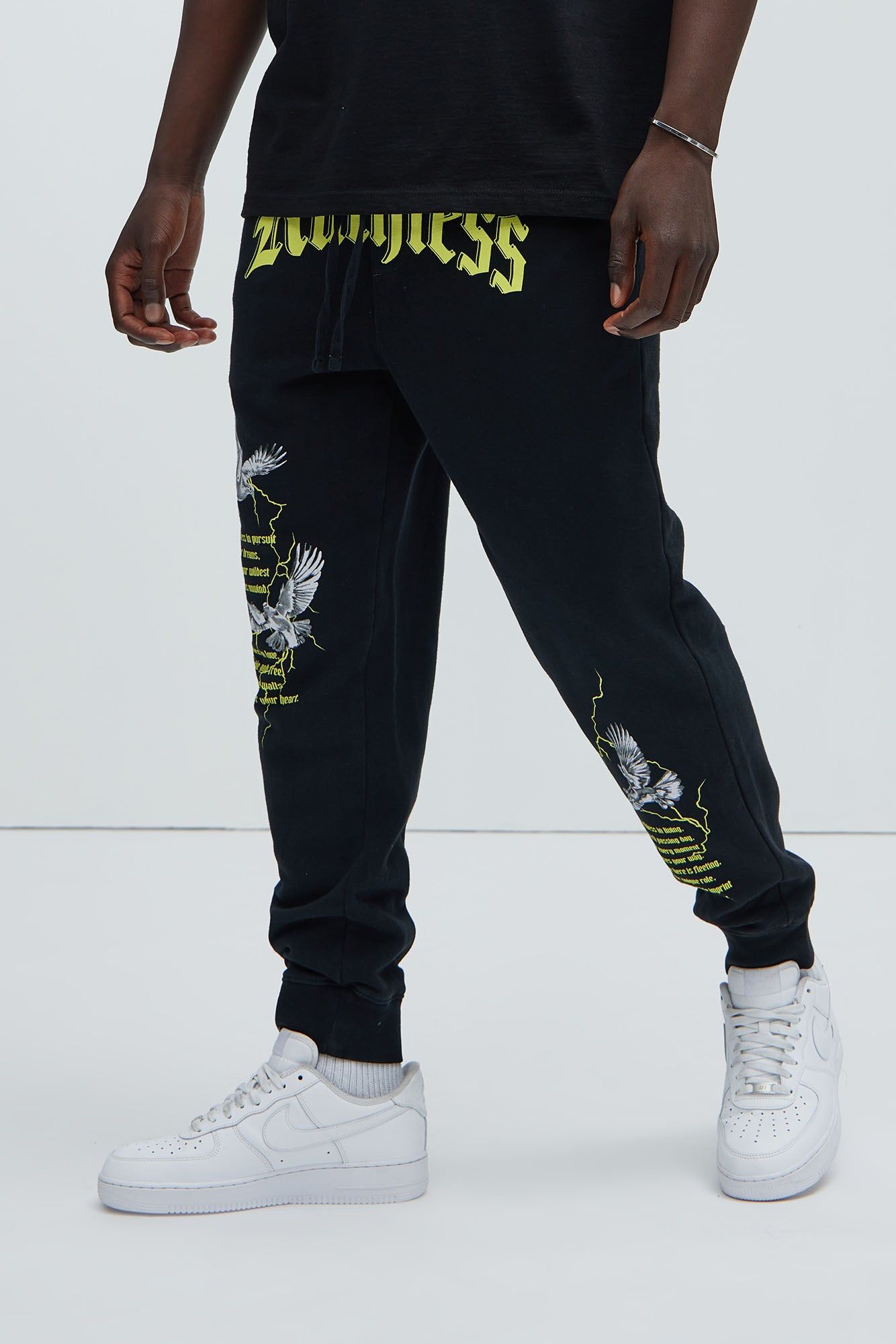 Ruthless And Fly Jogger - Black sold by Fashion Nova product image thumbnail 3