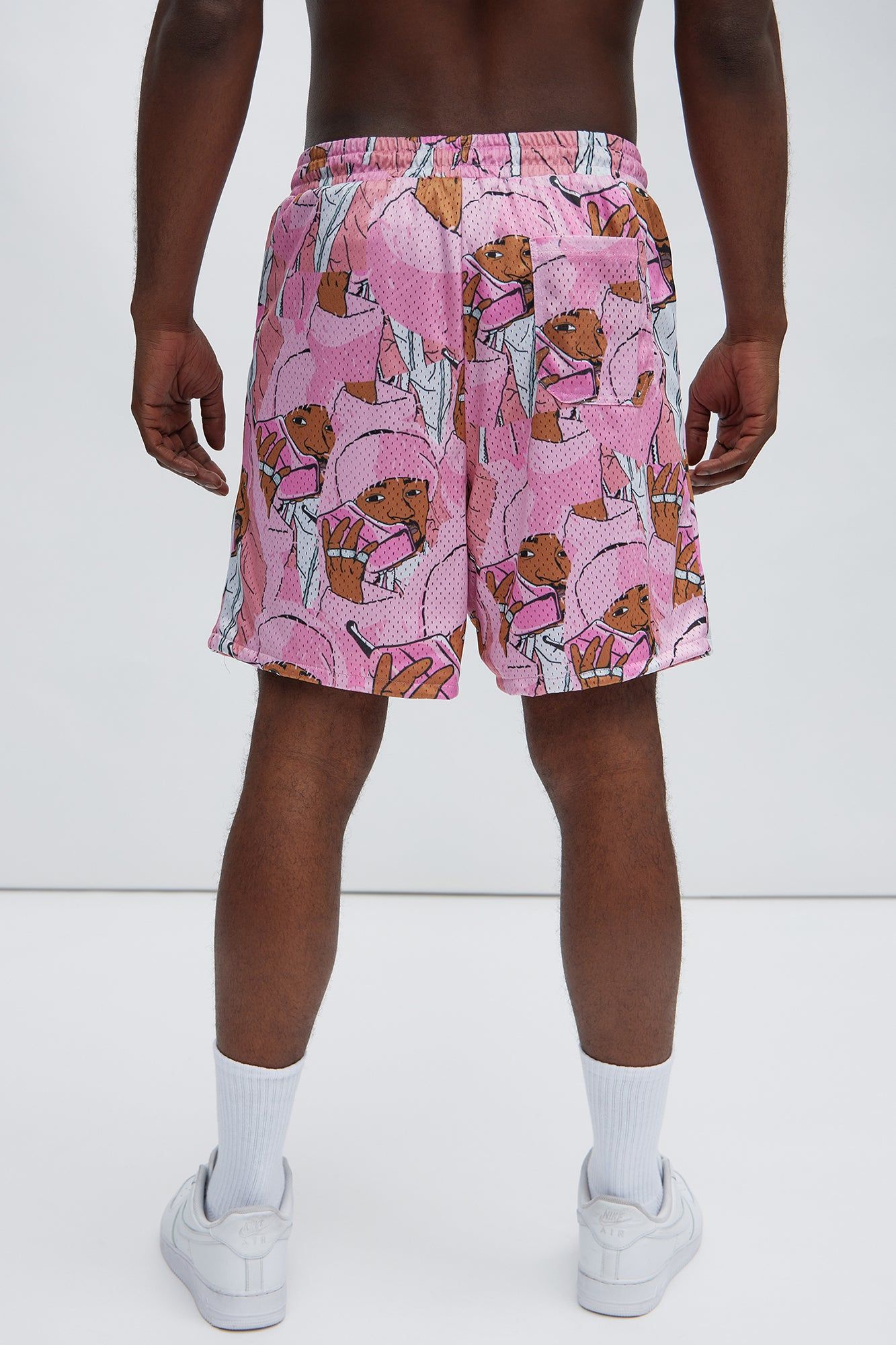 Dipset Killa Cam Shorts - Pink sold by Fashion Nova product image thumbnail 5