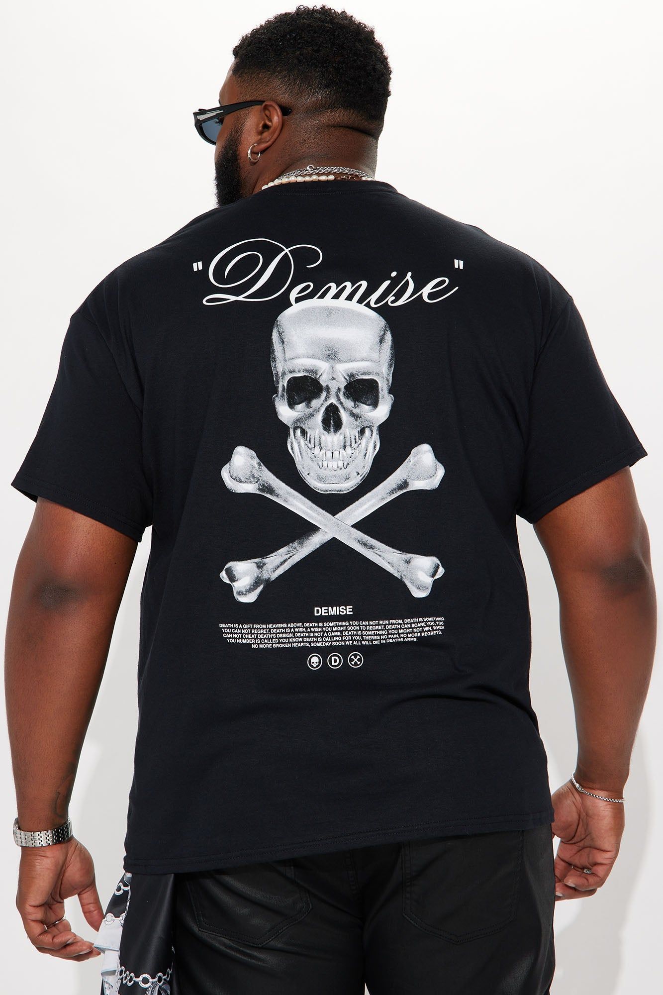 Demise Short Sleeve Tee - Black sold by Fashion Nova product image thumbnail 2