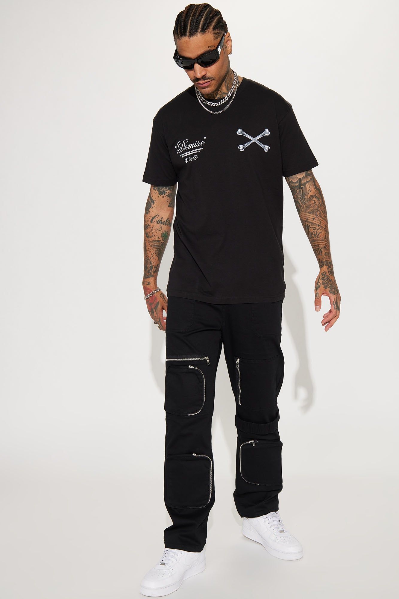 Demise Short Sleeve Tee - Black sold by Fashion Nova product image thumbnail 3