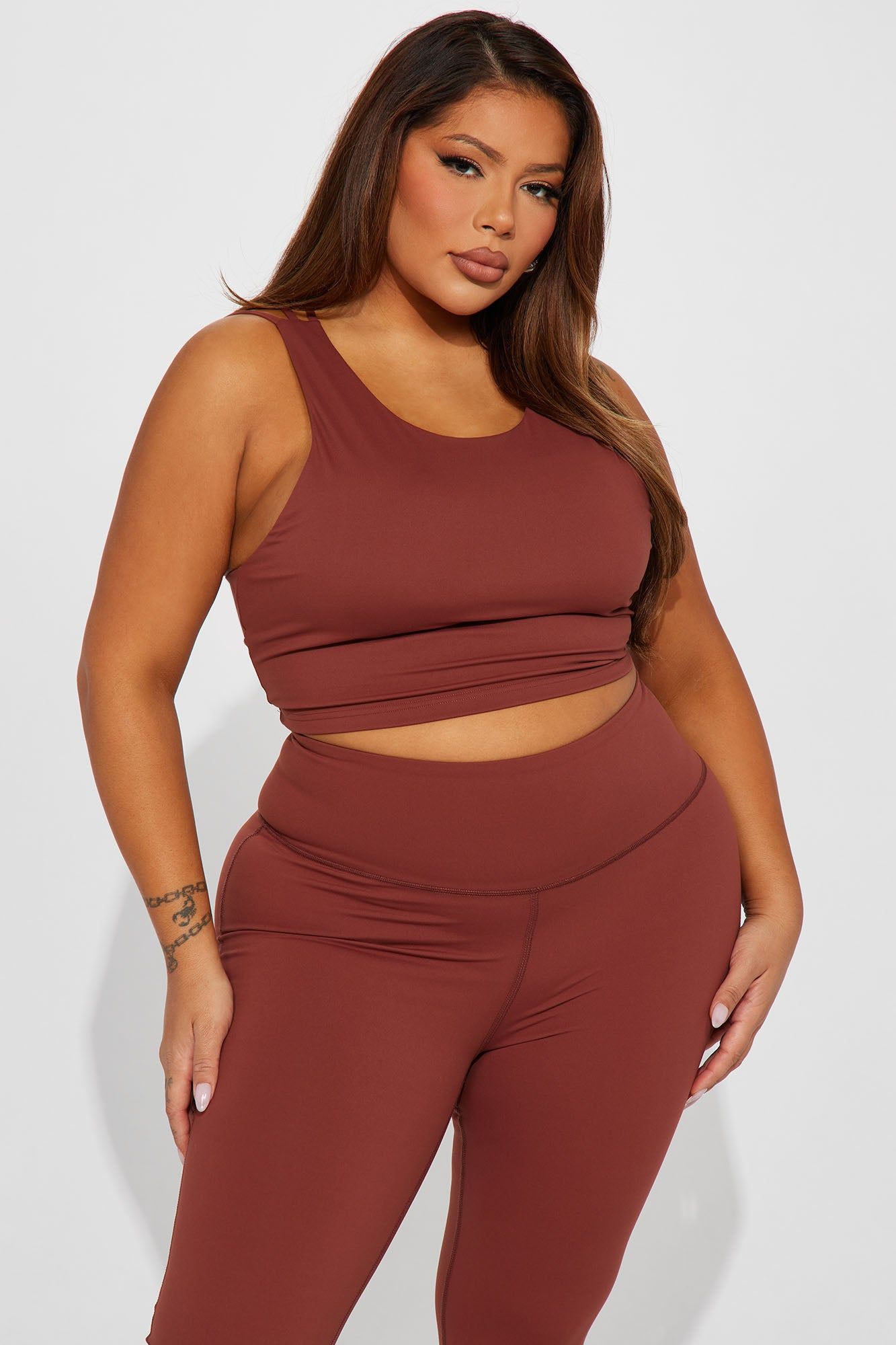 Workout Partner Active Set - Brown sold by Fashion Nova product image thumbnail 5