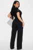 Fall For You Jumpsuit - Black sold by Fashion Nova