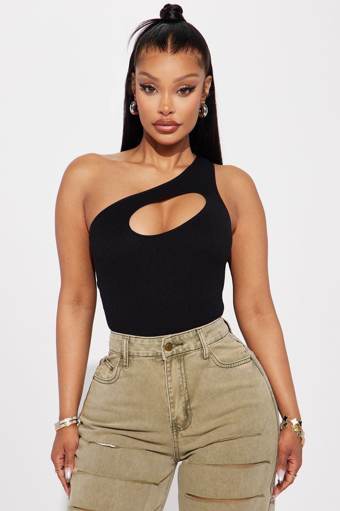 Got Your Attention Bodysuit - Black sold by Fashion Nova product image thumbnail 3