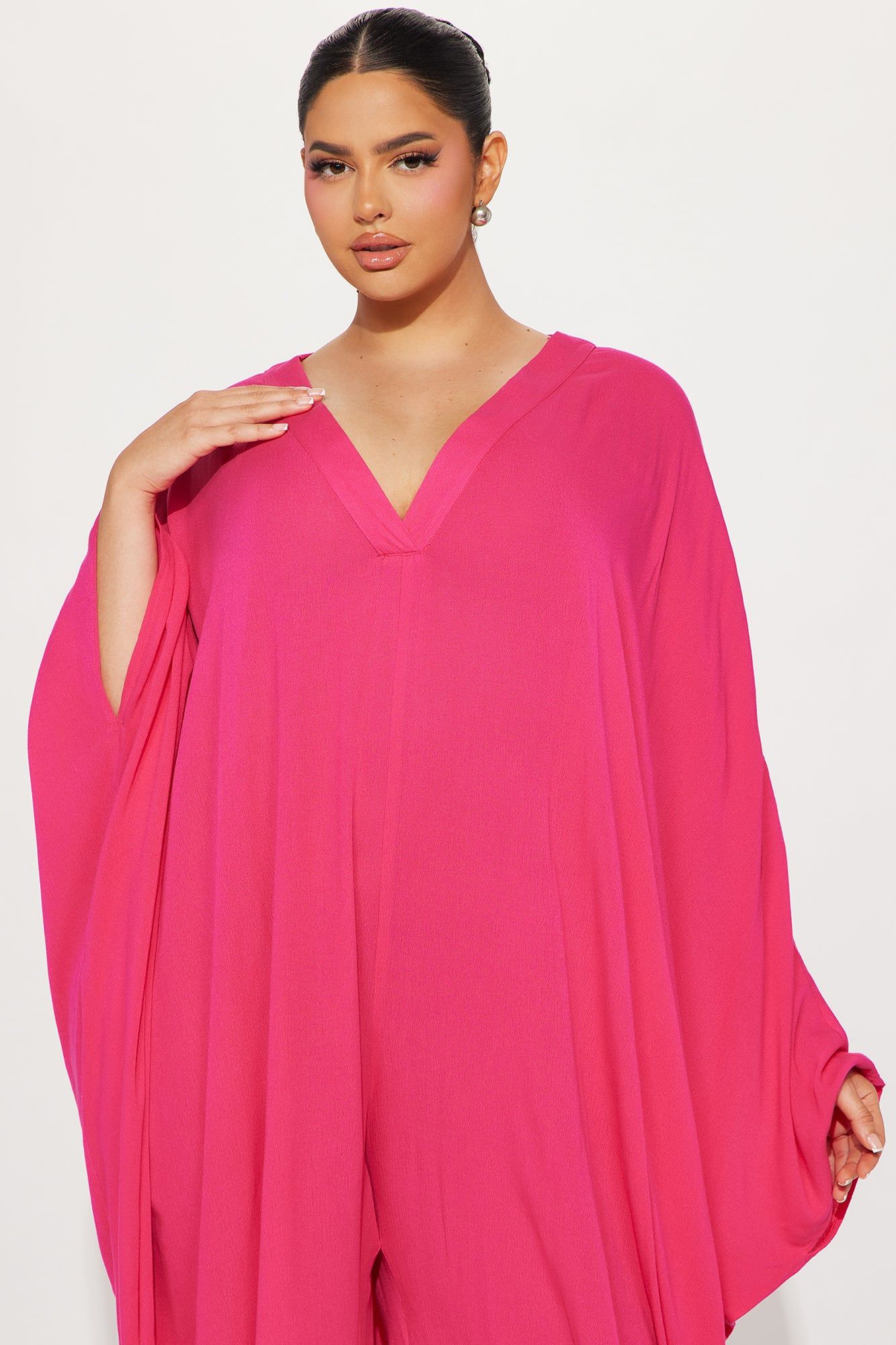 Lilah Jumpsuit - Fuchsia sold by Fashion Nova product image thumbnail 5