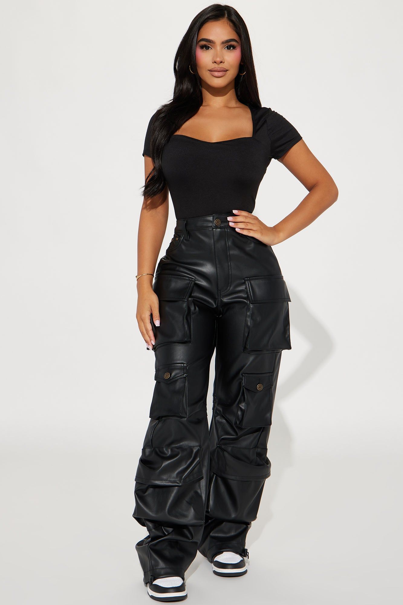 Kiley Square Neck Top - Black sold by Fashion Nova product image thumbnail 2