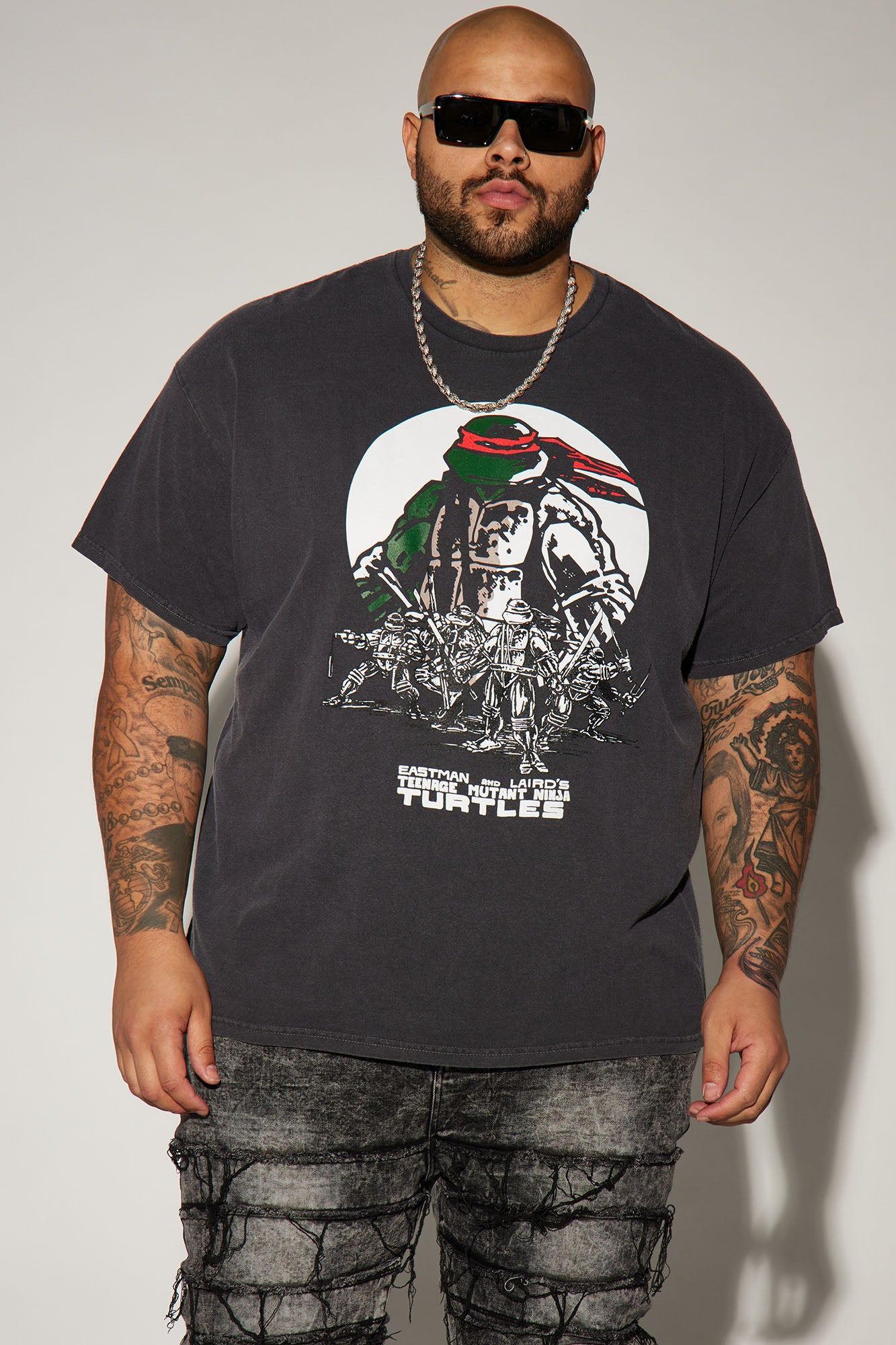 TMNT Short Sleeve Tee - Black sold by Fashion Nova product image thumbnail 4