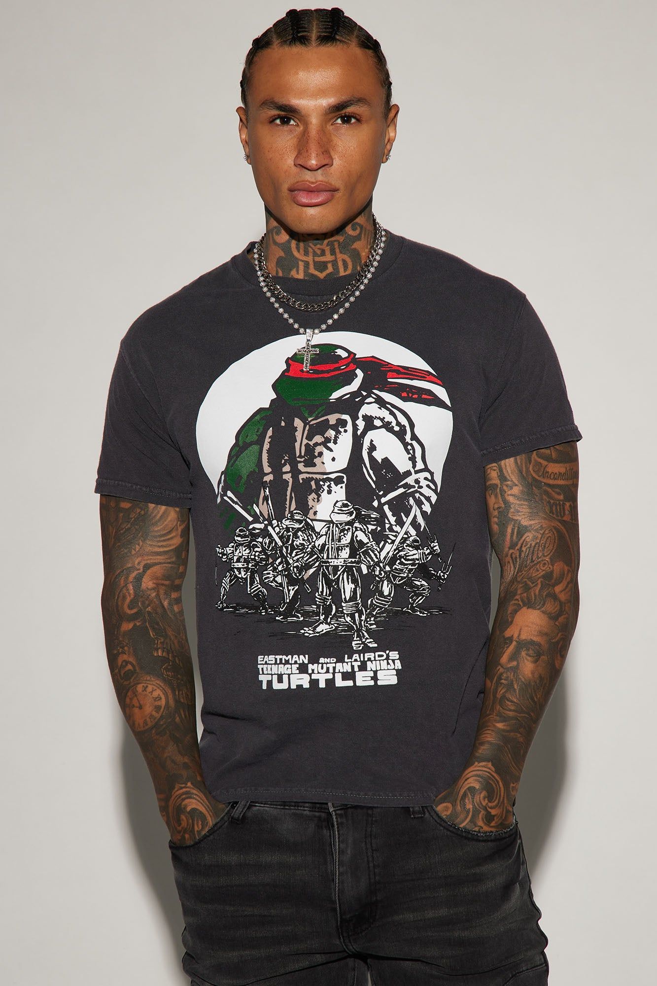 TMNT Short Sleeve Tee - Black sold by Fashion Nova