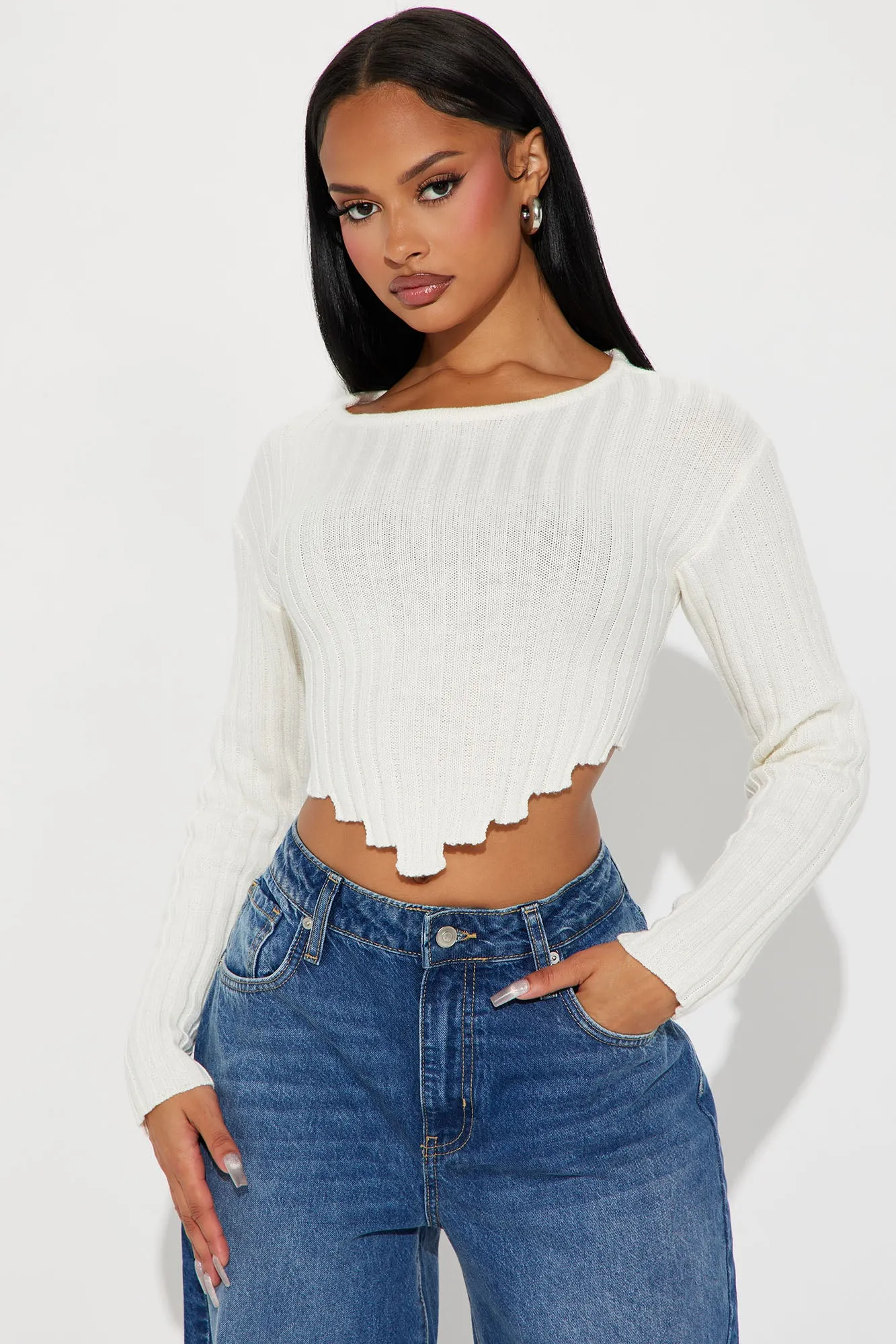 In Your Head Sweater - Ivory sold by Fashion Nova