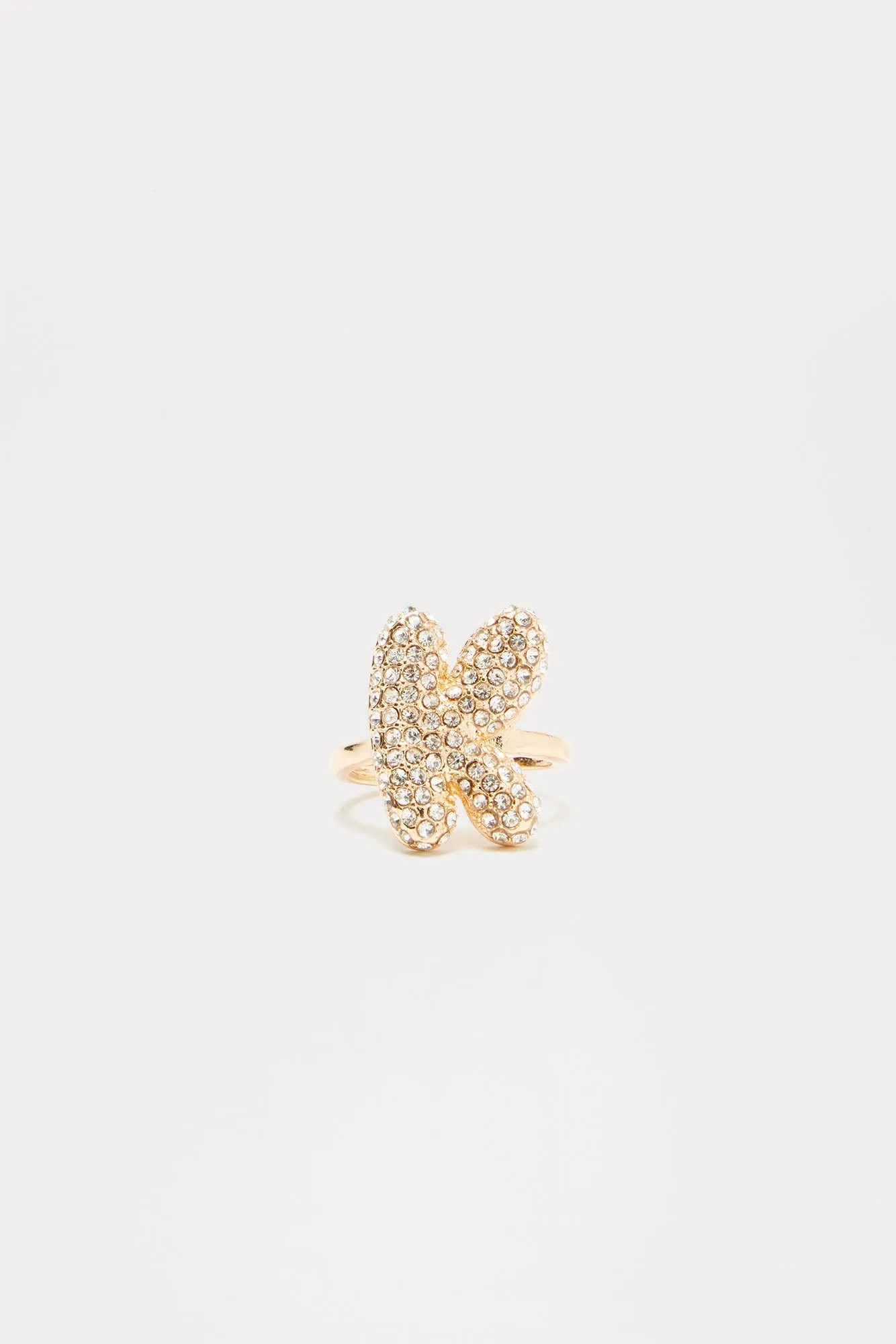 Bubble Initial K Ring - Gold sold by Fashion Nova product image thumbnail 3