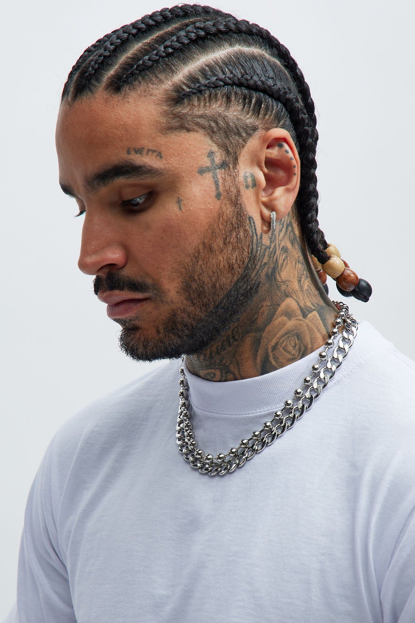 Fully Focused 2 Piece Chain Necklace - Silver sold by Fashion Nova product image thumbnail 2