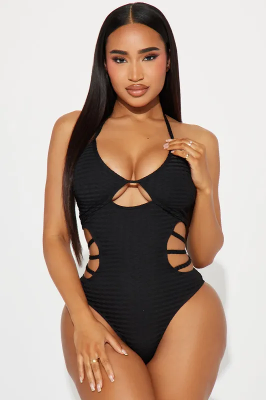 Danica Underwire 1 Piece Monokini - Black sold by Fashion Nova