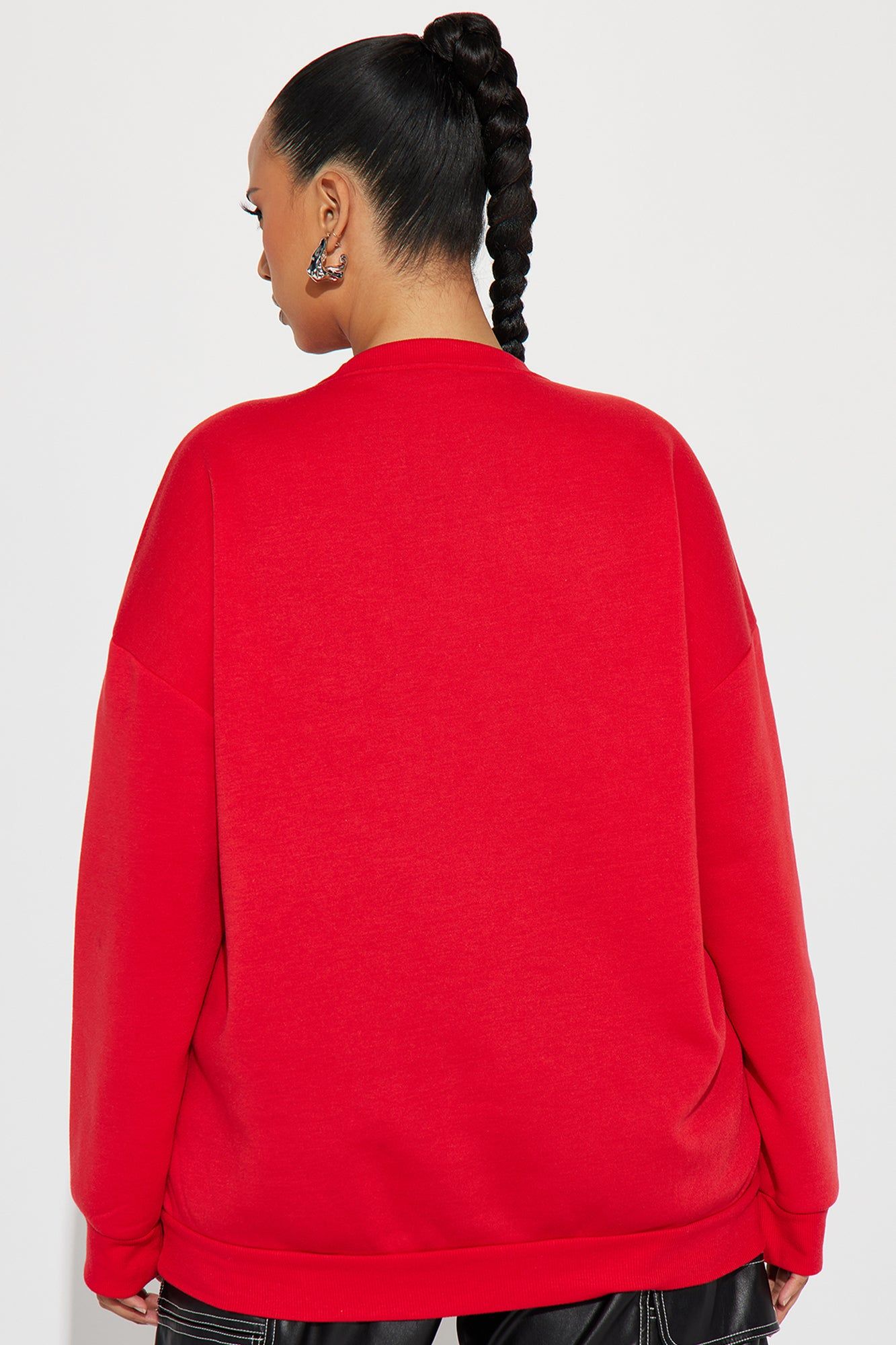 Chicago Crew Neck Sweatshirt - Red sold by Fashion Nova product image thumbnail 8